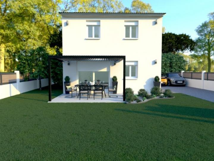 PEILLE MAISON DE 80 M2 SUR UN TERRAIN DE 345 M2