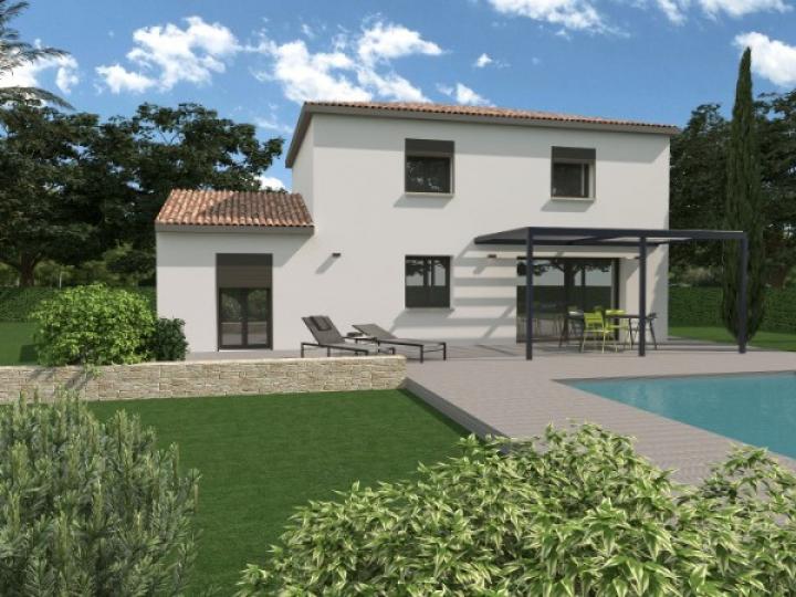 MOUGINS MAISON DE 110 M2 EN ETAGE PARTIEL SUR UN TERRAIN DE 710 M2