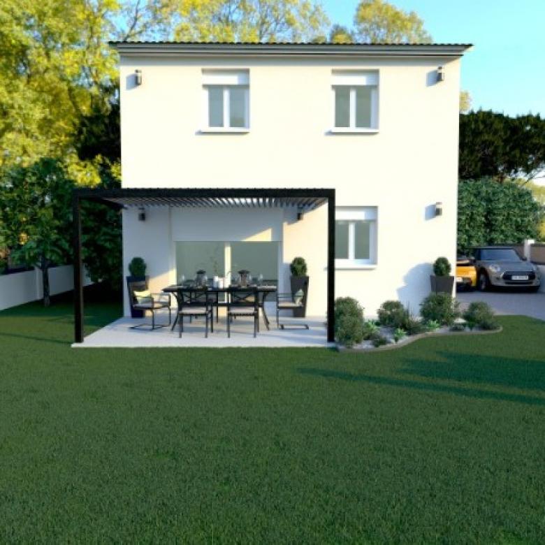 PEILLE MAISON DE 80 M2 SUR UN TERRAIN DE 345 M2